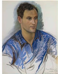 Zinaida Serebriakova portrait of prince vsevolod obolensky 1936 Art A4 Photo Print