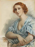 Zinaida Serebriakova portrait of the artist s sister 1934 Art A4 Photo Print