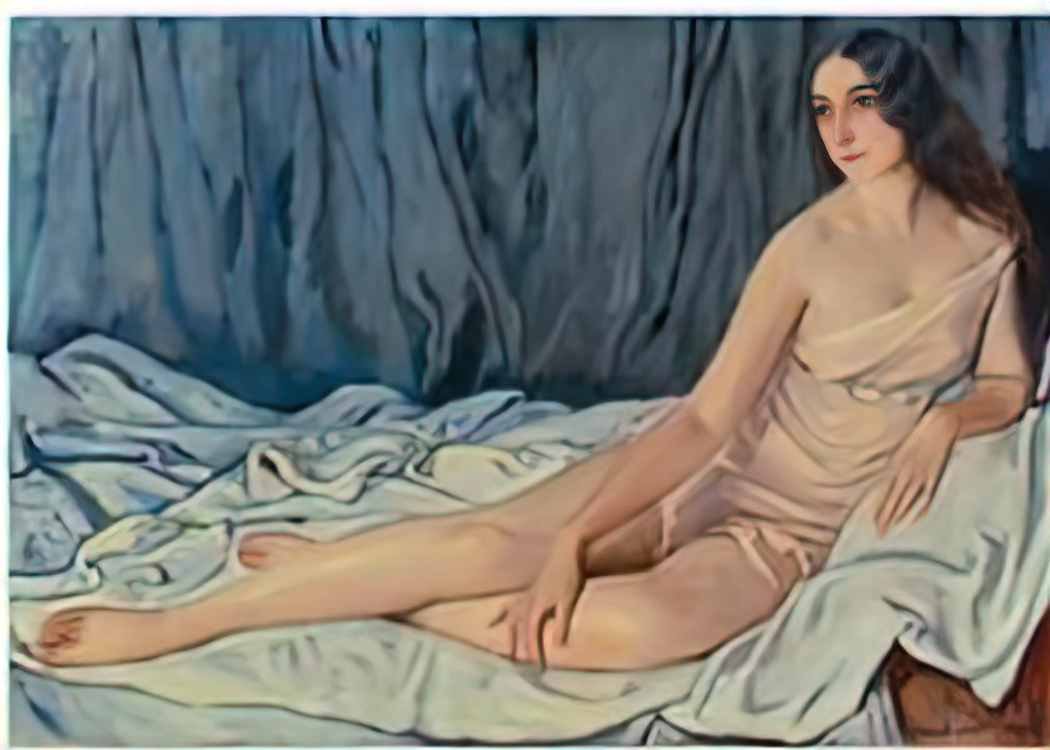 Zinaida Serebriakova portrait of vera fokine Art A4 Photo Print