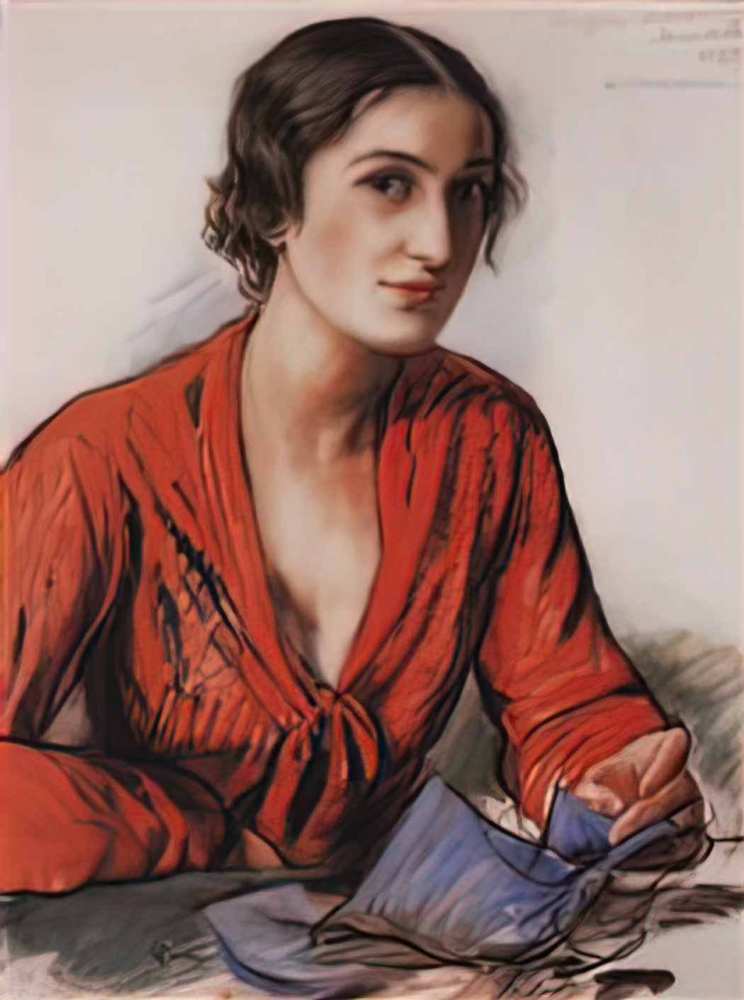 Zinaida Serebriakova sandra loris melikov 1925 Art A4 Photo Print