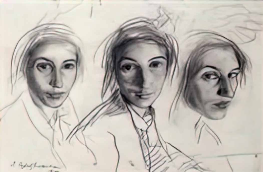 Zinaida Serebriakova self portrait 1914 Art A4 Photo Print