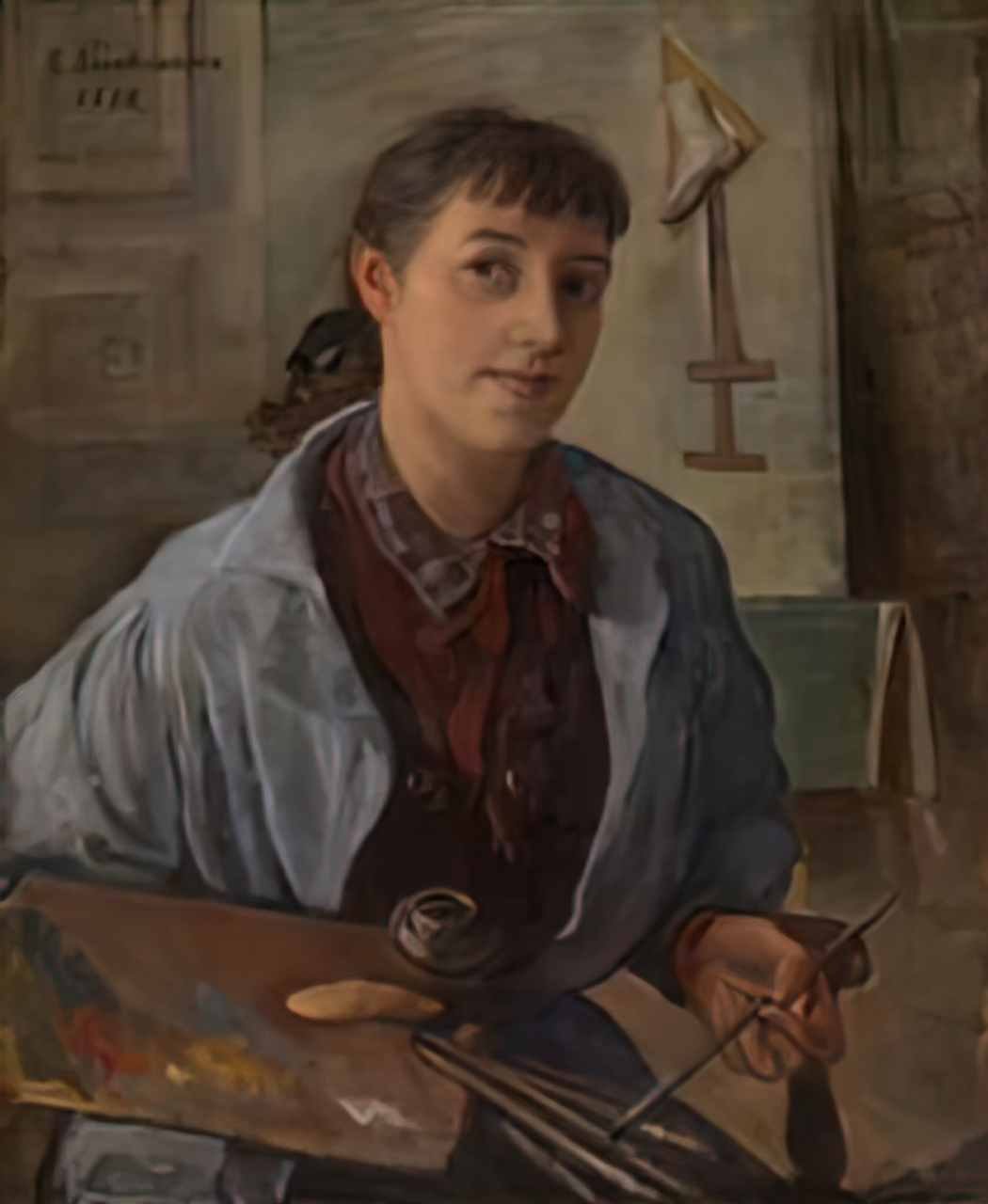 Zinaida Serebriakova self portrait 1938 Art A4 Photo Print