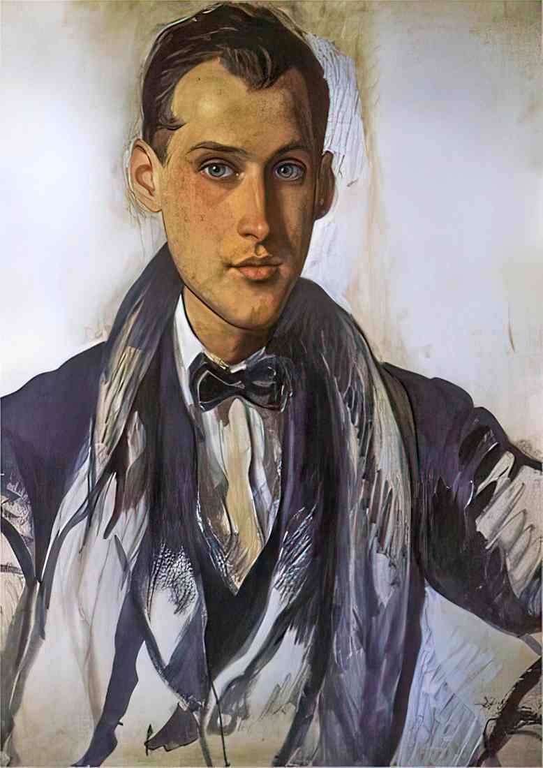 Zinaida Serebriakova self portrait dukelsky 2 A4 Photo Print