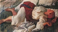 Zinaida Serebriakova sleeping peasant 1917 Art A4 Photo Print