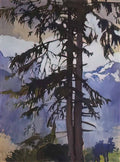 Zinaida Serebriakova spruce 1914 Art A4 Photo Print