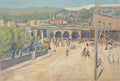 Zinaida Serebriakova square in marrakesh 1932 Art A4 Photo Print
