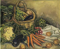 Zinaida Serebriakova still life with cauliflower and vegetables 1936 Art A4 Photo Print