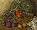 Zinaida Serebriakova still life with vegetables 1936 Art A4 Photo Print