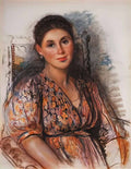 Zinaida Serebriakova the countess of saint hippolyte 1942 Art A4 Photo Print