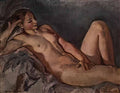 Zinaida Serebriakova the model based on elbow 1940 Art A4 Photo Print