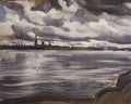 Zinaida Serebriakova view of the peter and paul fortress 1921 Art A4 Photo Print