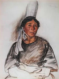 Zinaida Serebriakova young breton 1934 Art A4 Photo Print