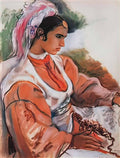 Zinaida Serebriakova young moroccan 1932 Art A4 Photo Print
