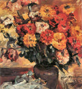 Zinnias Lovis Corinth Impressionism European A4 Photo Print