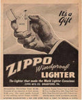 Zippo Lighter Windproof Vintage Retro Advert Ads A4 Photo Print