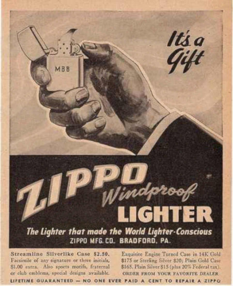 Zippo Lighter Windproof Vintage Retro Advert Ads A4 Photo Print