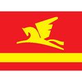Zlatoust City Flag N4941 A4 Photo Print