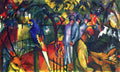 Zoological Gardens Macke A4 Photo Print