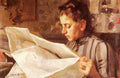 Zorn Anders Emma Zorn Lasande A4 Photo Print