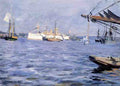 Zorn Anders The Battleship Baltimore In Stockholm Harbor A4 Photo Print