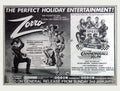 Zorro Hamilton 1993 Vintage Retro Advert Poster A4 Photo Print