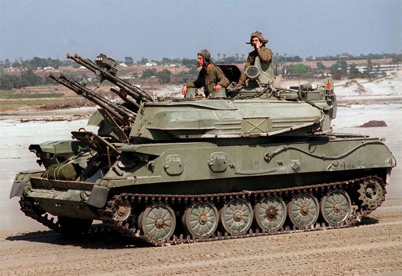 Zsu 23 4 Shilka A4 Photo Print