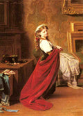 Zuber Buhler Fritz Dressing Up A4 Photo Print