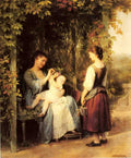 Zuber Buhler Fritz Tickling The Baby A4 Photo Print