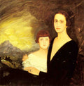 Zubiaurre Ramon Mother And Daughter A4 Photo Print