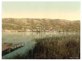 Zug general view Vintage A4 Photo Print