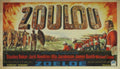Zulu Battle Soldiers Vintage Retro Advert Poster A4 Photo Print