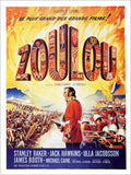 Zulu Michael Caine French Movie Poster Vintage Retro Advert Poster A4 Photo Pri