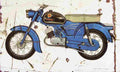Zundapp KS100 1965 Aged Vintage A4 Photo Print