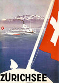 Zurich Vintage A4 Photo Print