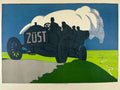 Zust Automobile Druck Vintage Retro Advert Poster A4 Photo Print