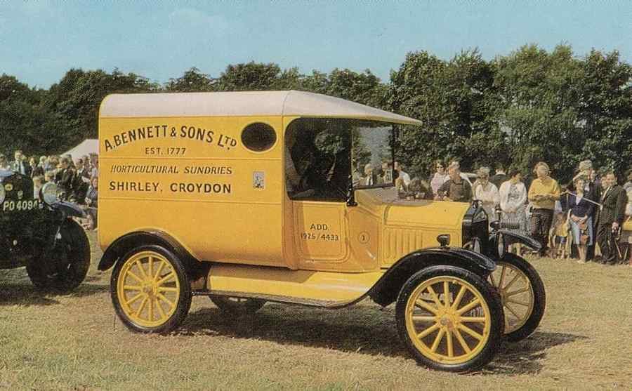 a bennett horticultural supplies van croydon advertising 138182 A4 Photo Print