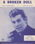 a broken doll tommy bruce 1960s sheet music 98665 A4 Photo Print