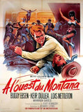 a l ouest du montana Advert A4 Photo Print