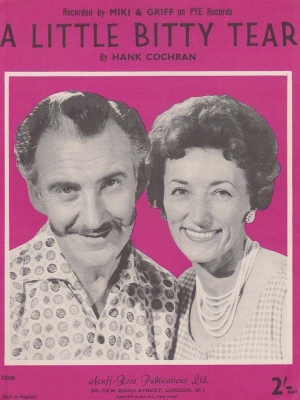 a little bitty tear mick griff 1960s sheet music 98492 A4 Photo Print