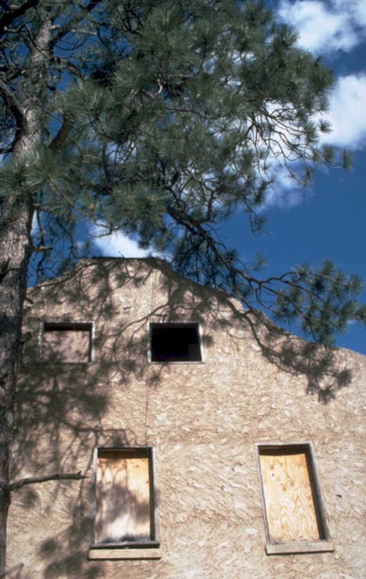 abandoned adobe building 1980s 1990s A4 Photo Print