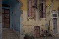 abandoned building steps 1980s 1990s A4 Photo Print