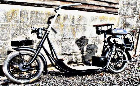 abc scootamota motorbike A4 Photo Print