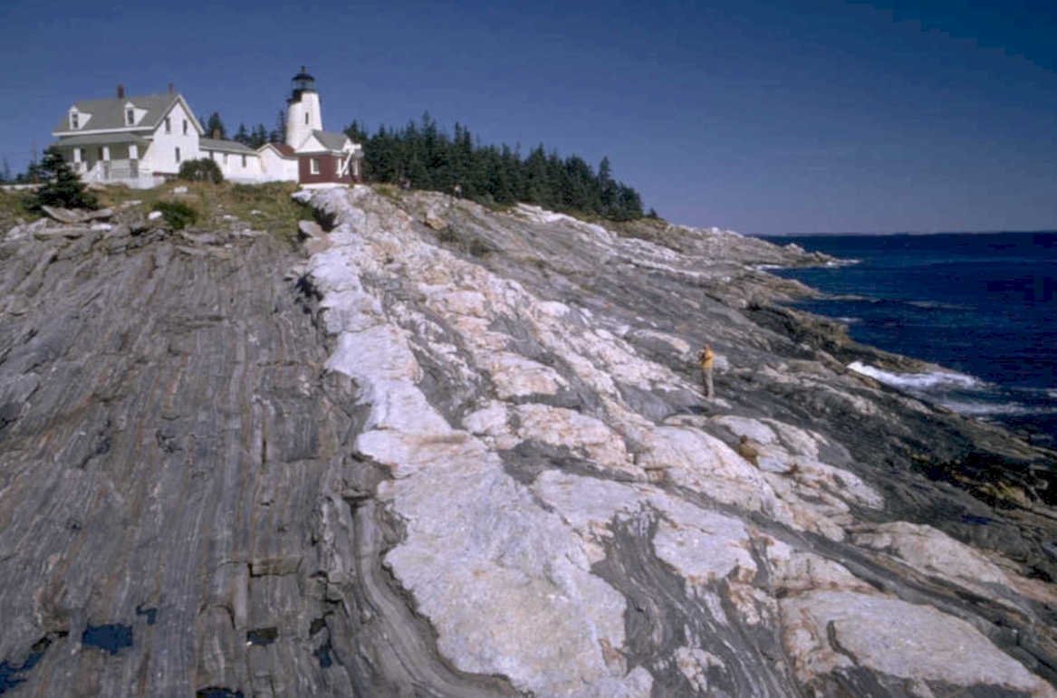 acadia bass harbor 1980s 1990s A4 Photo Print