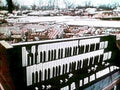 accordion cityscape piano1980s 1990s A4 Photo Print