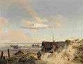 achenbach fisher huts in the dunes Art A4 Photo Print