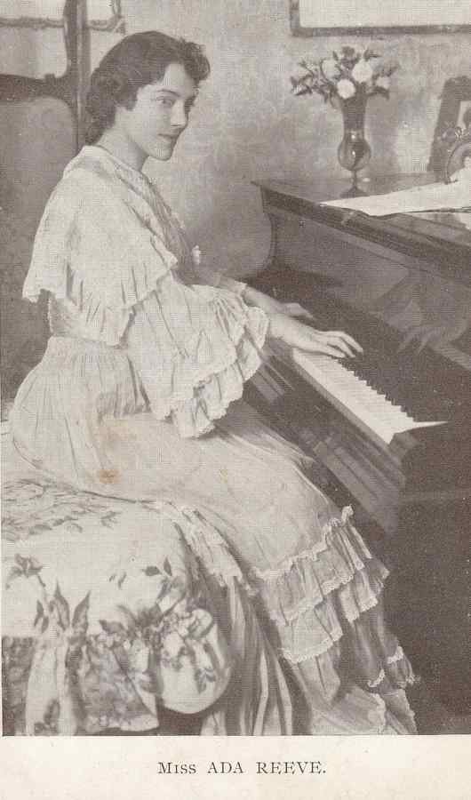 ada reeve at the piano queen romance weekly advertising 94192 A4 Photo Print