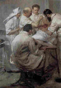 adams john quincy ernst wertheim at an operation Art A4 Photo Print