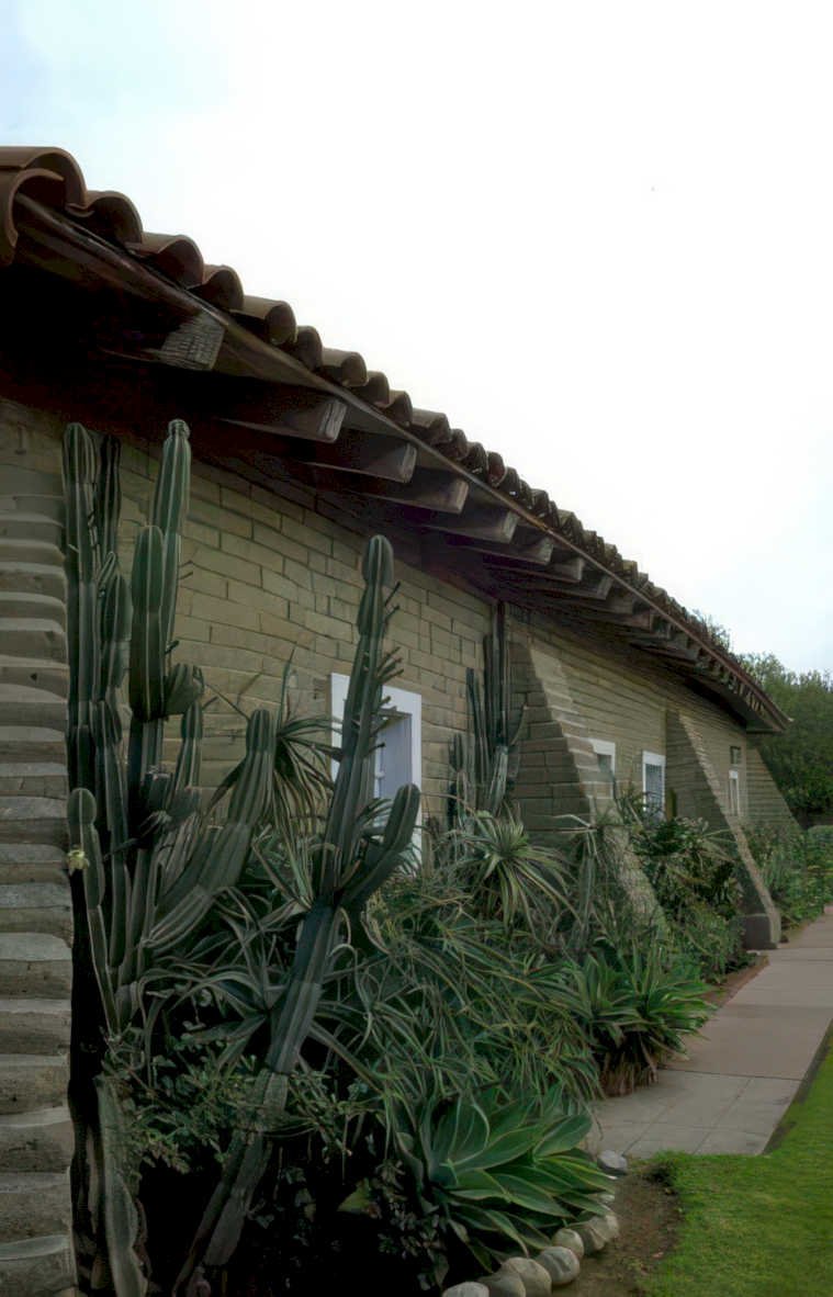 adobe building saguaro Vintage A4 Photo Print