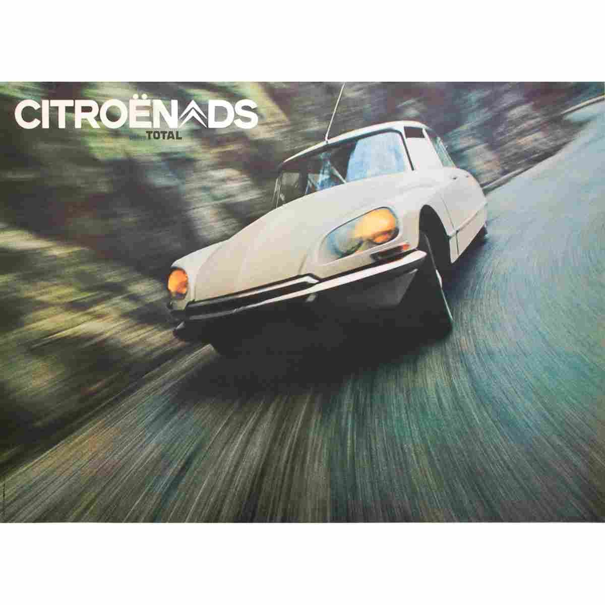 advico delpire citroen ds 1965 12 Advert A4 Photo Print