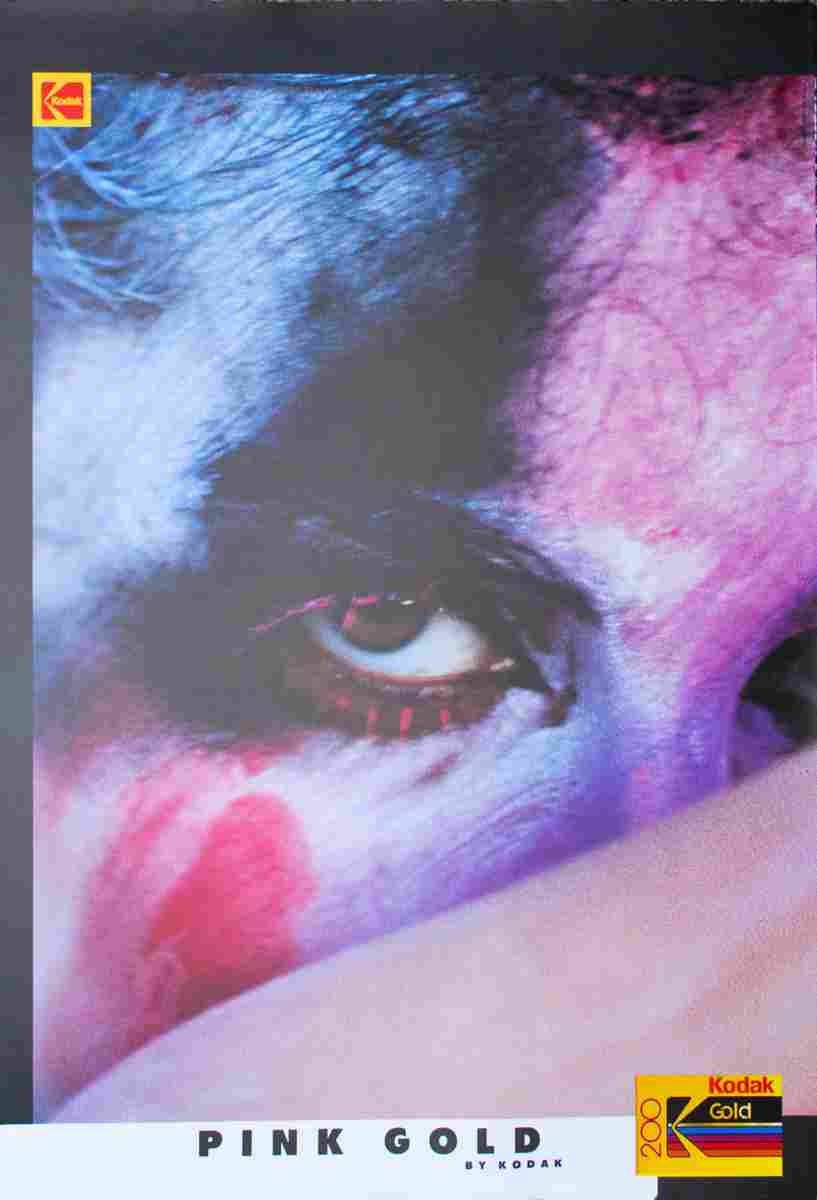 advico young rubicam kodak gold 1991 22 Advert A4 Photo Print